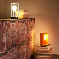 Lampa Stołowa Pivotante A Poser Żółta Nemo
