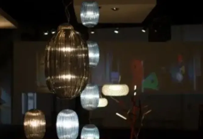Lampa Stołowa Plass Media Niebieska Foscarini
