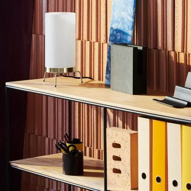Lampa Stołowa Pm-02 Mosiężna Fritz Hansen