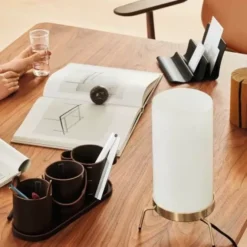 Lampa Stołowa Pm-02 Mosiężna Fritz Hansen