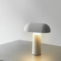 Lampa Stołowa Porta Szara Normann Copenhagen
