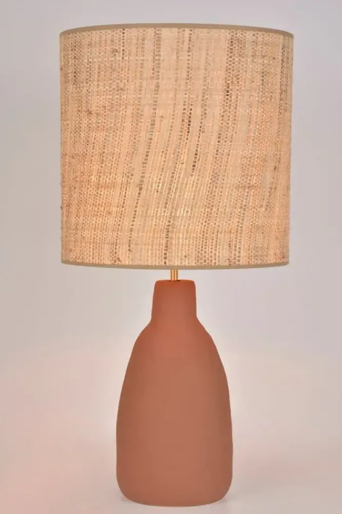 Lampa Stołowa Portinatx Terracotta Market Set