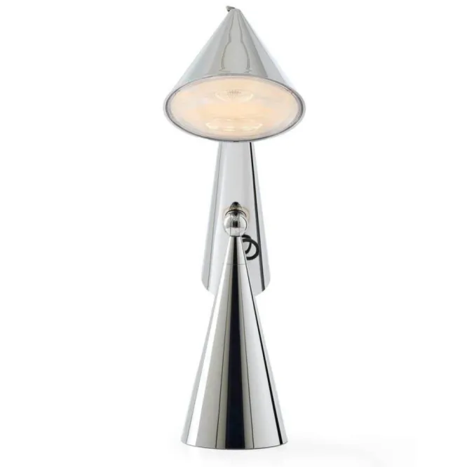 Lampa Stołowa Pose Task Light Srebrna Tom Dixon