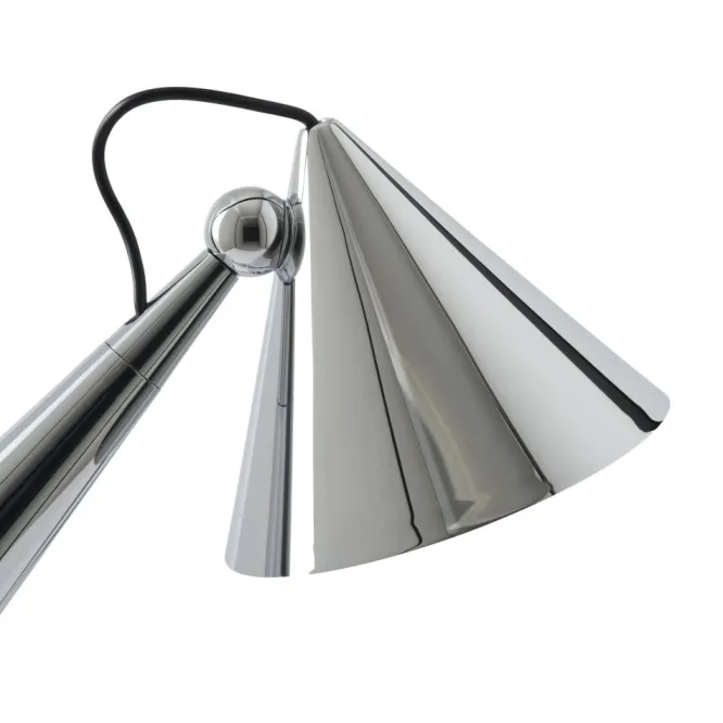 Lampa Stołowa Pose Task Light Srebrna Tom Dixon