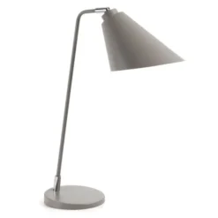 Lampa Stołowa Priti Szara Kave Home