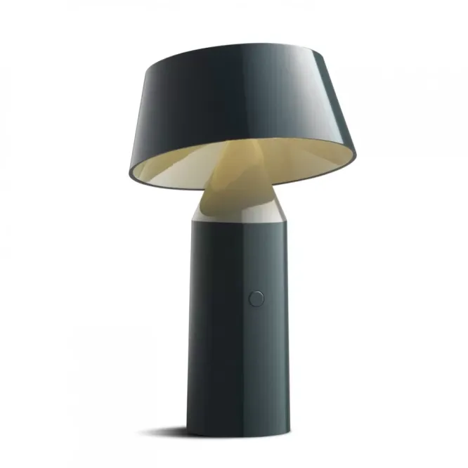 Lampa Stołowa Przenośna Bicoca Anthracite Marset