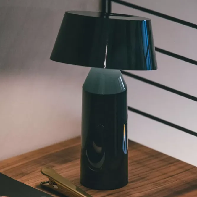 Lampa Stołowa Przenośna Bicoca Anthracite Marset