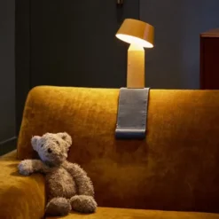Lampa Stołowa Przenośna Bicoca Yellow Marset