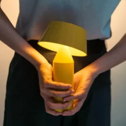 Lampa Stołowa Przenośna Bicoca Yellow Marset