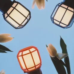 Lampa Stołowa Przenośna Chispa Orange Marset