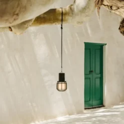 Lampa Stołowa Przenośna Chispa Green Marset