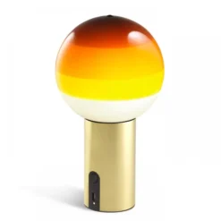 Lampa Stołowa Przenośna Dipping Light Amber Marset