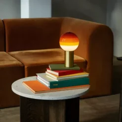 Lampa Stołowa Przenośna Dipping Light Amber Marset