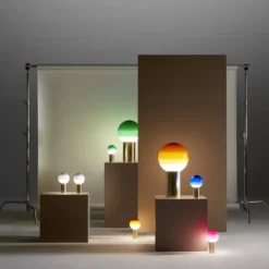 Lampa Stołowa Przenośna Dipping Light Amber Marset