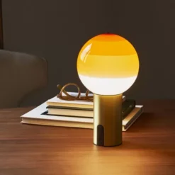 Lampa Stołowa Przenośna Dipping Light Amber Marset