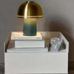 Lampa Stołowa Raku Sh8 Mosiężna Andtradition