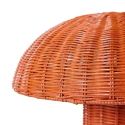 Lampa Stołowa Rattan Koralowy Hkliving