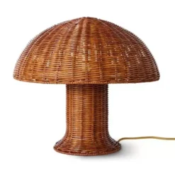Lampa Stołowa Rattan Naturalny Hkliving