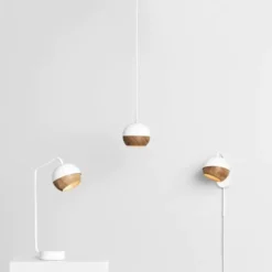 Lampa Stołowa Ray Biała Mater