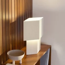 Lampa Stołowa Romb 36 Cm Cotton Pholc