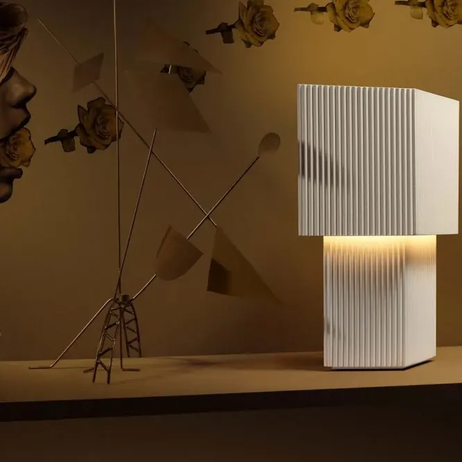 Lampa Stołowa Romb Mini Cotton Pholc