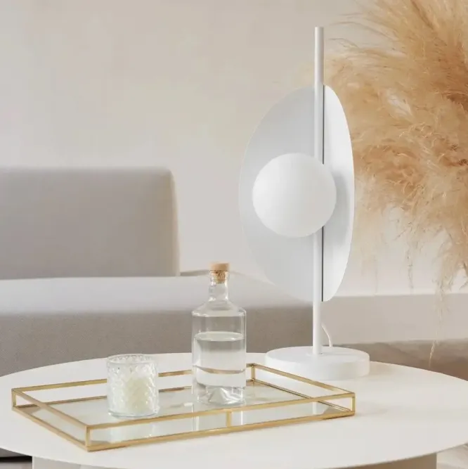 Lampa Stołowa Sallo Biała Ummo