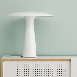 Lampa Stołowa Shelter Biała Normann Copenhagen