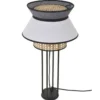 Lampa Stołowa Singapour Blanc&Anthracite Market Set