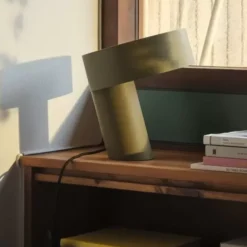 Lampa Stołowa Slant Zielona Hay