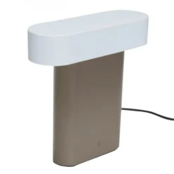 Lampa Stołowa Sleek Brązowo-Jasnoszara Hubsch