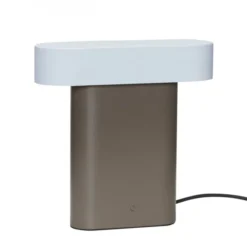 Lampa Stołowa Sleek Brązowo-Jasnoszara Hubsch