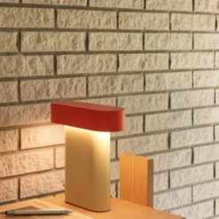 Lampa Stołowa Sleek Zielono-Czerwona Hubsch