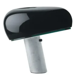 Lampa Stołowa Snoopy Czarna Flos