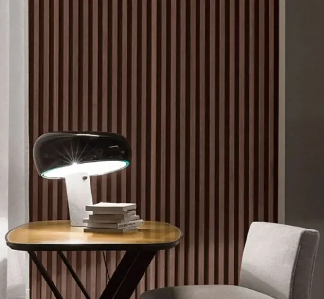 Lampa Stołowa Snoopy Czarna Flos
