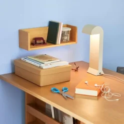 Lampa Stołowa Soothe Jasnoszara Hubsch