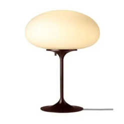 Lampa Stołowa Stemlite 42 Cm Czerń Wpadająca W Czerwony Gubi