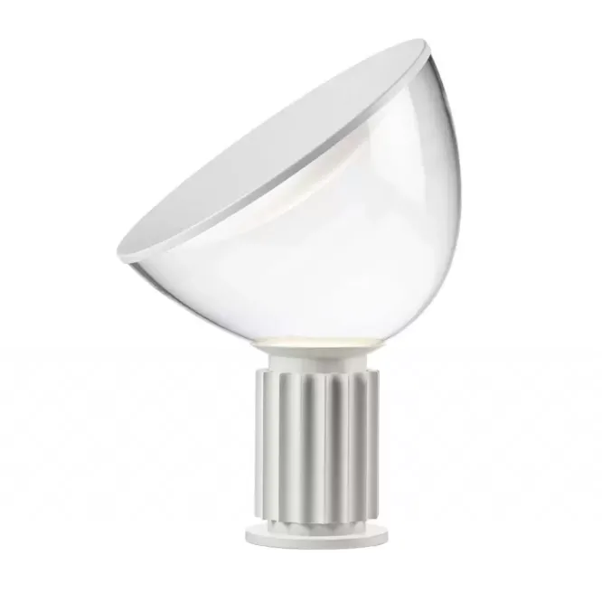 Lampa Stołowa Taccia Biała Matowa Flos