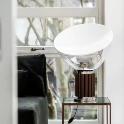 Lampa Stołowa Taccia Brązowa Flos
