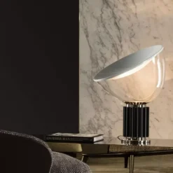Lampa Stołowa Taccia Czarna Flos