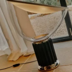 Lampa Stołowa Taccia Czarna Flos