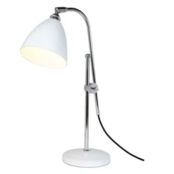 Lampa Stołowa Task Duża Biała Btc