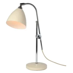 Lampa Stołowa Task Duża Kremowa Btc