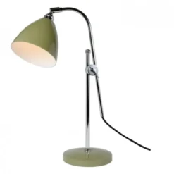 Lampa Stołowa Task Duża Oliwkowa Btc