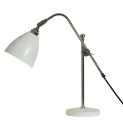 Lampa Stołowa Task Mała Biała Btc