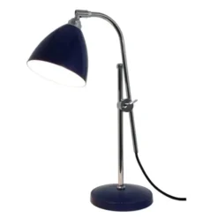 Lampa Stołowa Task Mała Niebieska Btc