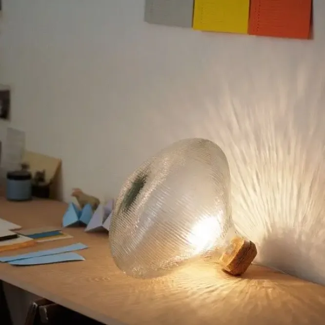 Lampa Stołowa Tidelight Transparentna Petite Friture