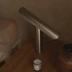 Lampa Stołowa T-Lamp Mosiężna Frama