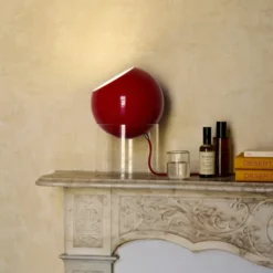 Lampa Stołowa Topan Vp13 Czerwona Andtradition