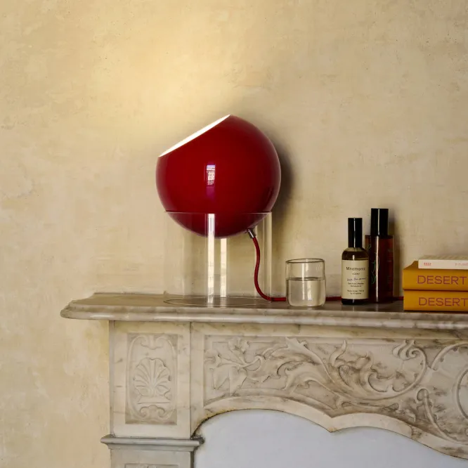Lampa Stołowa Topan Vp13 Czerwona Andtradition