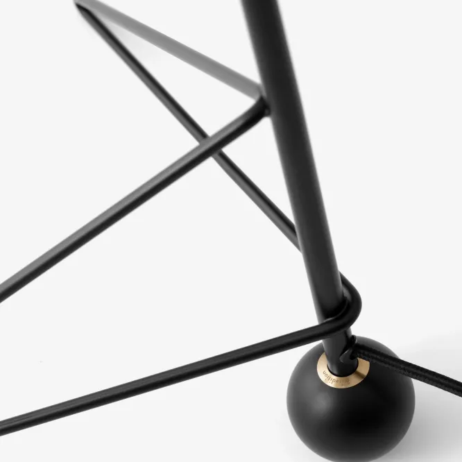 Lampa Stołowa Tripod Czarna Andtradition